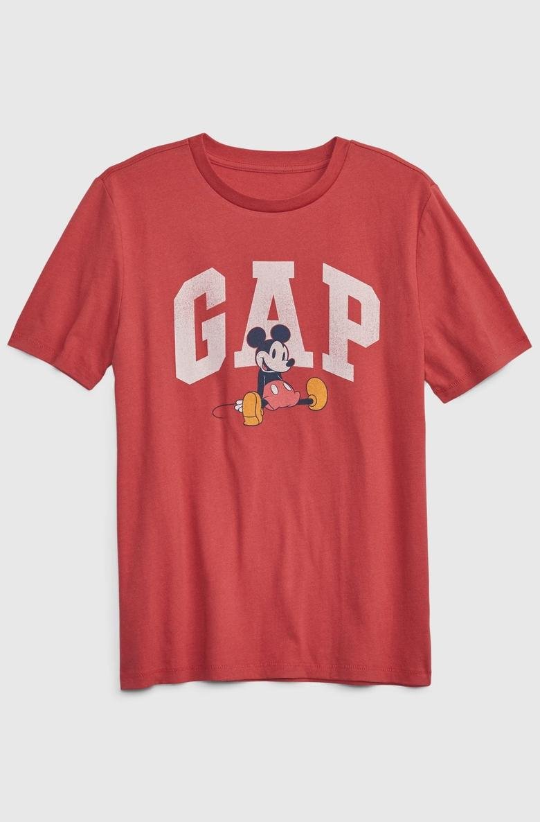  GAP Logo X Disney %100 Organik Pamuk T-Shirt