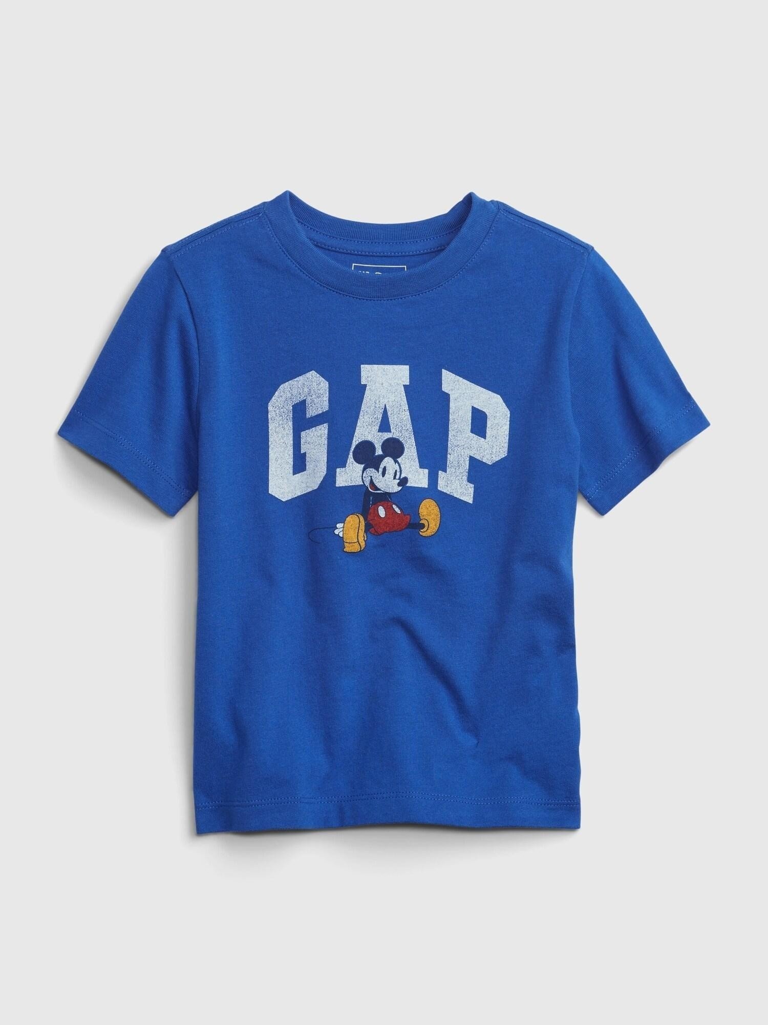 GAP X Disney Mickey Mouse Bisiklet Yaka T-Shirt product image