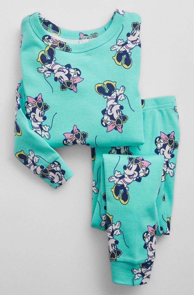  Disney Minnie Mouse 100% Organik Pamuk Pijama Set