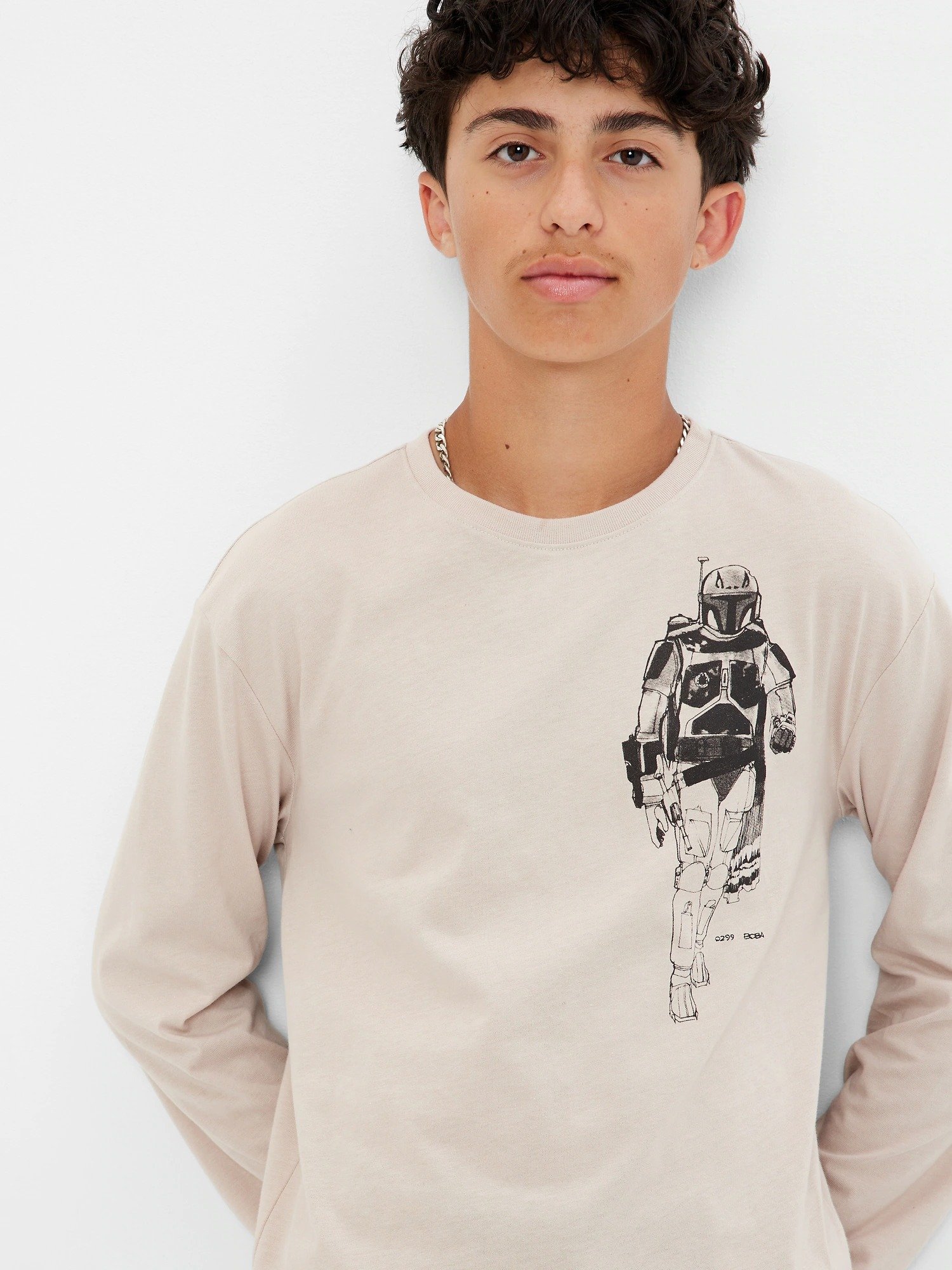 Star Wars™ %100 Organik Pamuk Grafik Baskılı T-Shirt product image