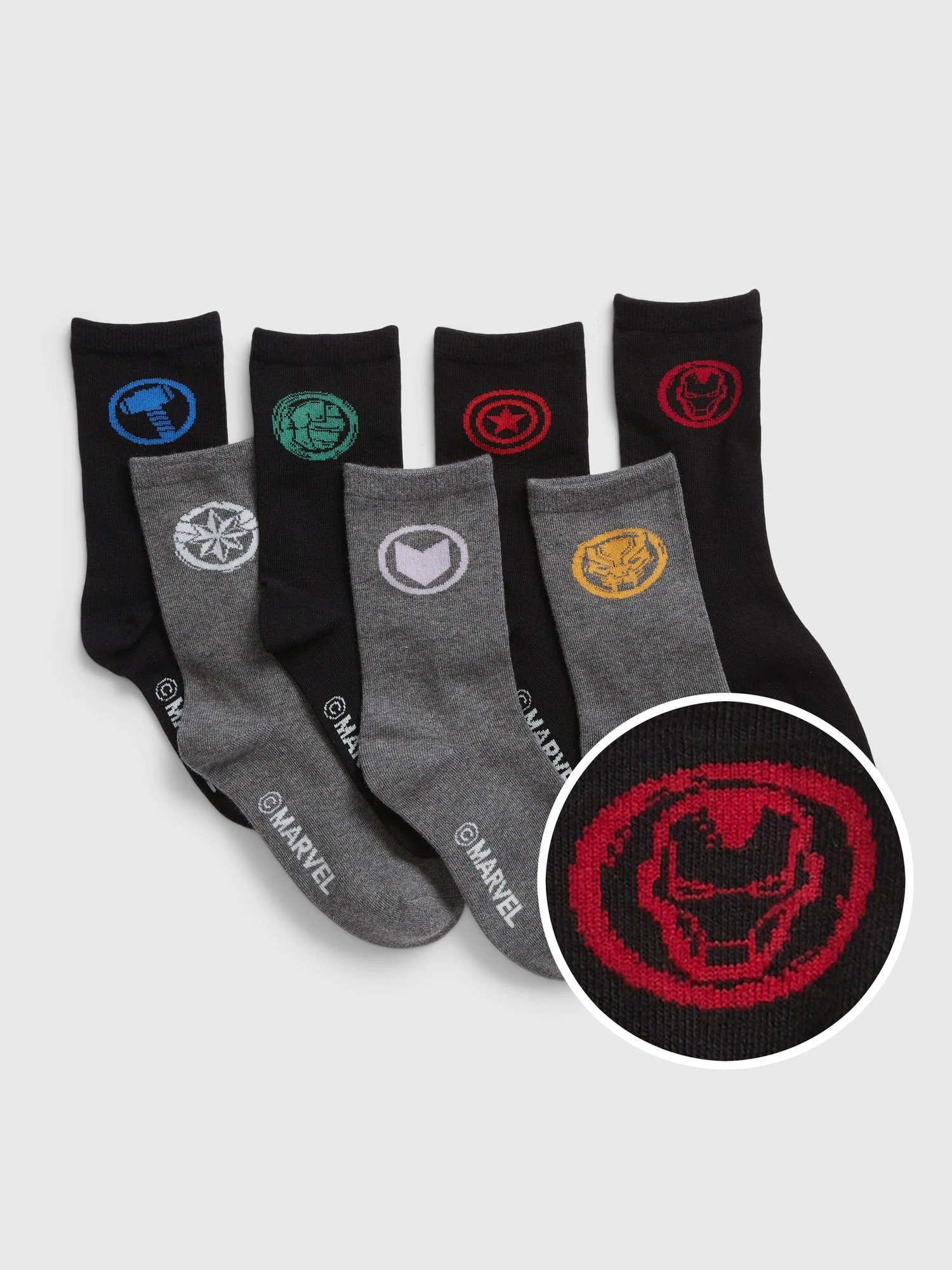 7'li Marvel Çorap Seti product image