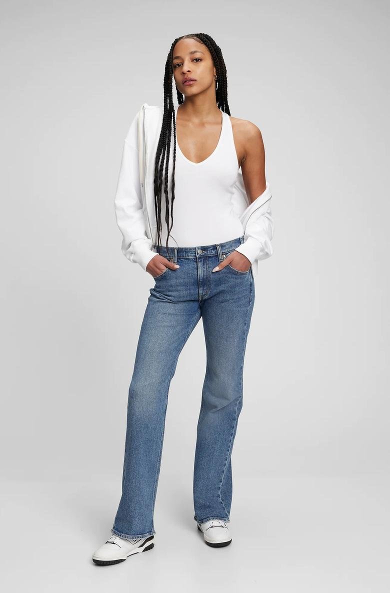  Mid Rise Mid Rise™ 90's Loose Flare Jean