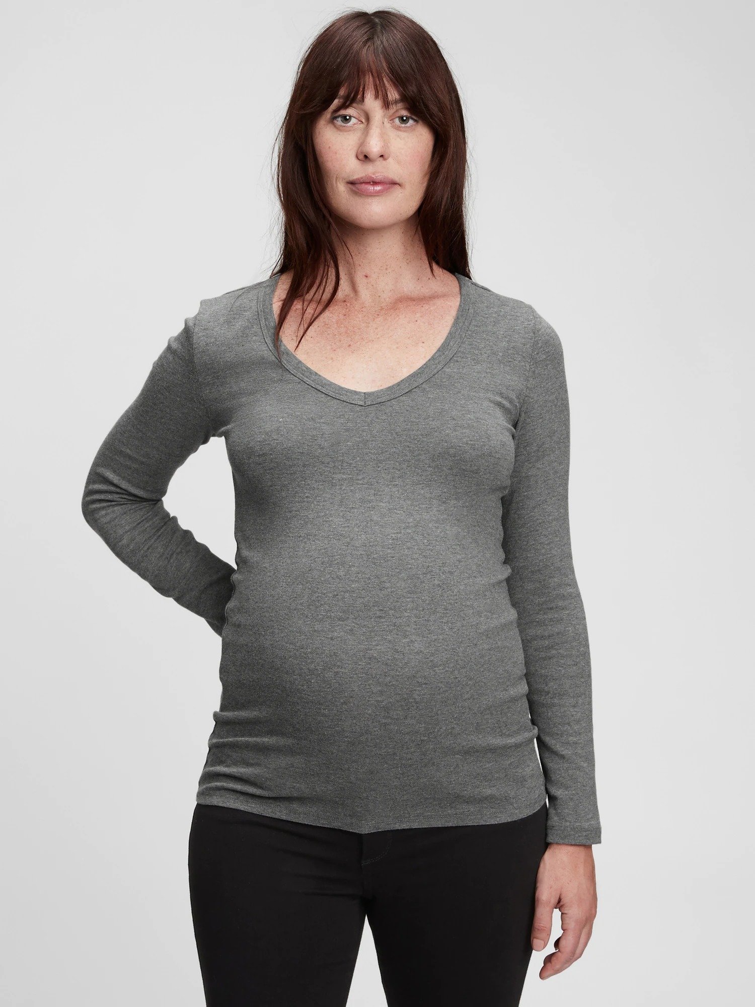 Maternity Modern V Yaka T-Shirt product image