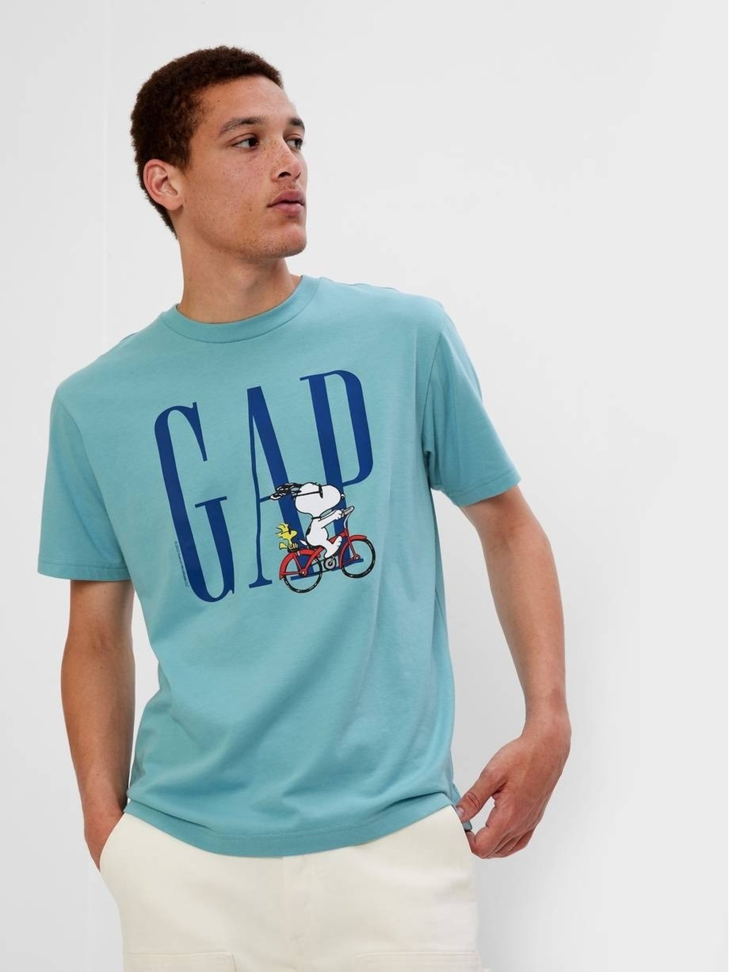 GAP Logo X Peanuts Grafik Baskılı T-Shirt product image