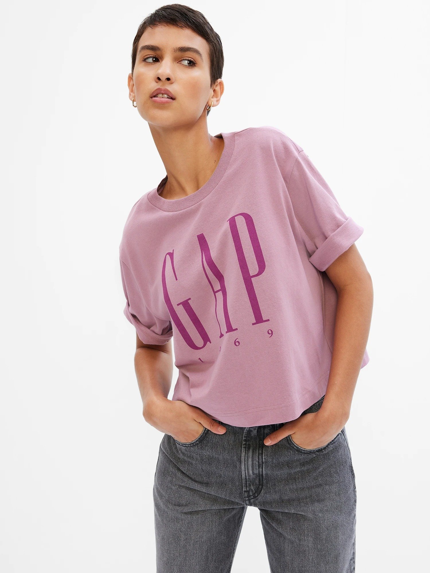 Gap Logo Boxy Jarse T-Shirt product image