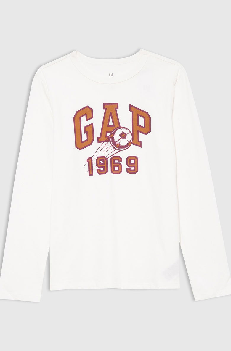  Uzun Kollu Gap Logo T-Shirt