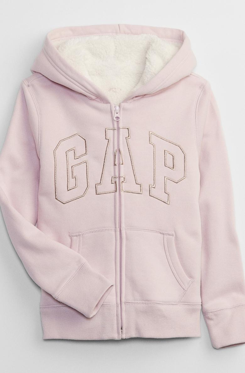  Gap Logo Sherpa Sweatshirt