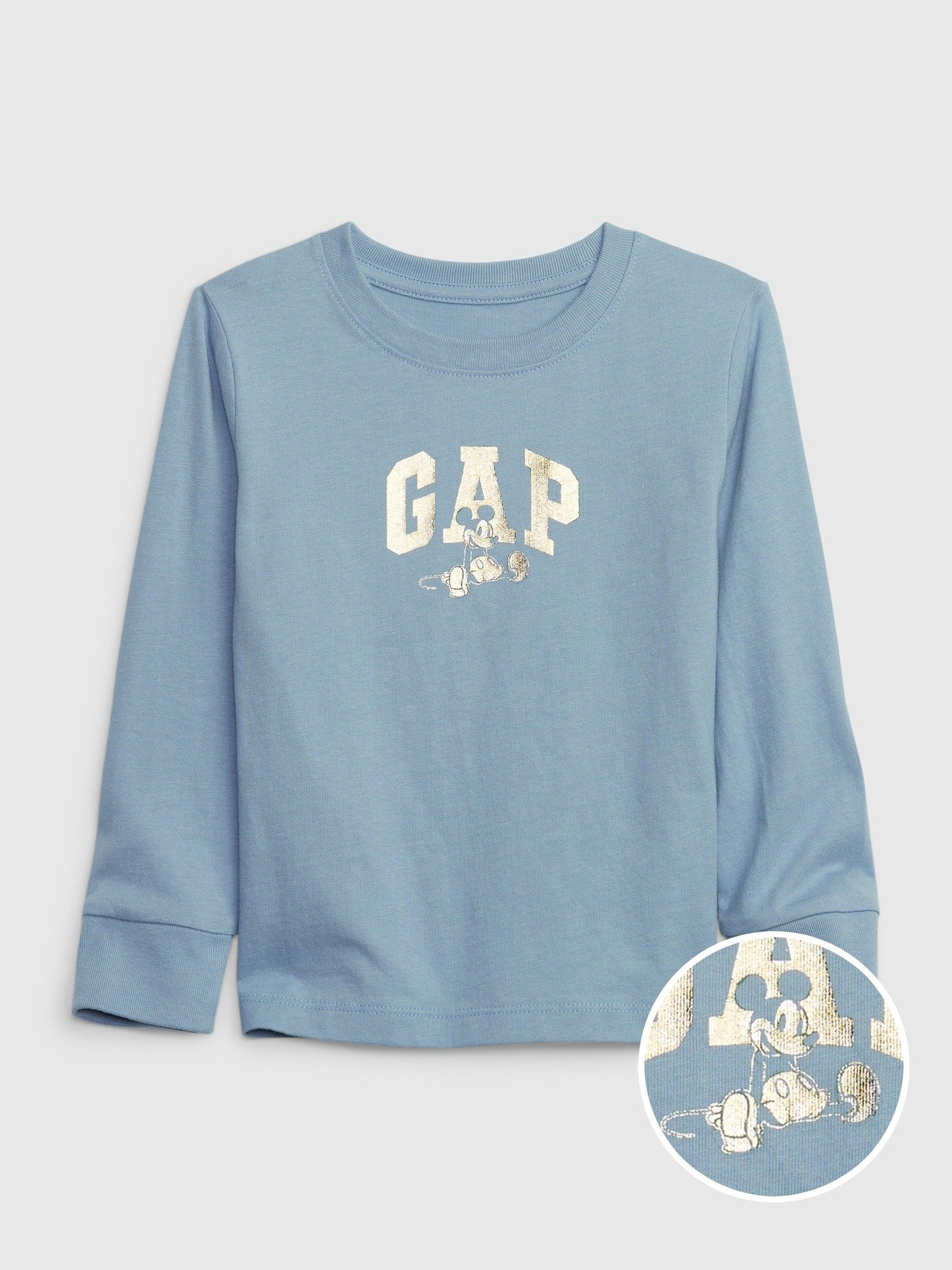 %100 Organik Pamuk Gap Logo Disney Mickey Mouse Grafikli T-Shirt product image