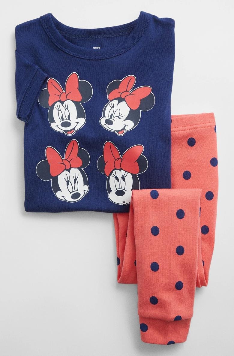  %100 Organik Pamuk Disney Minnie Mouse Pijama Takımı