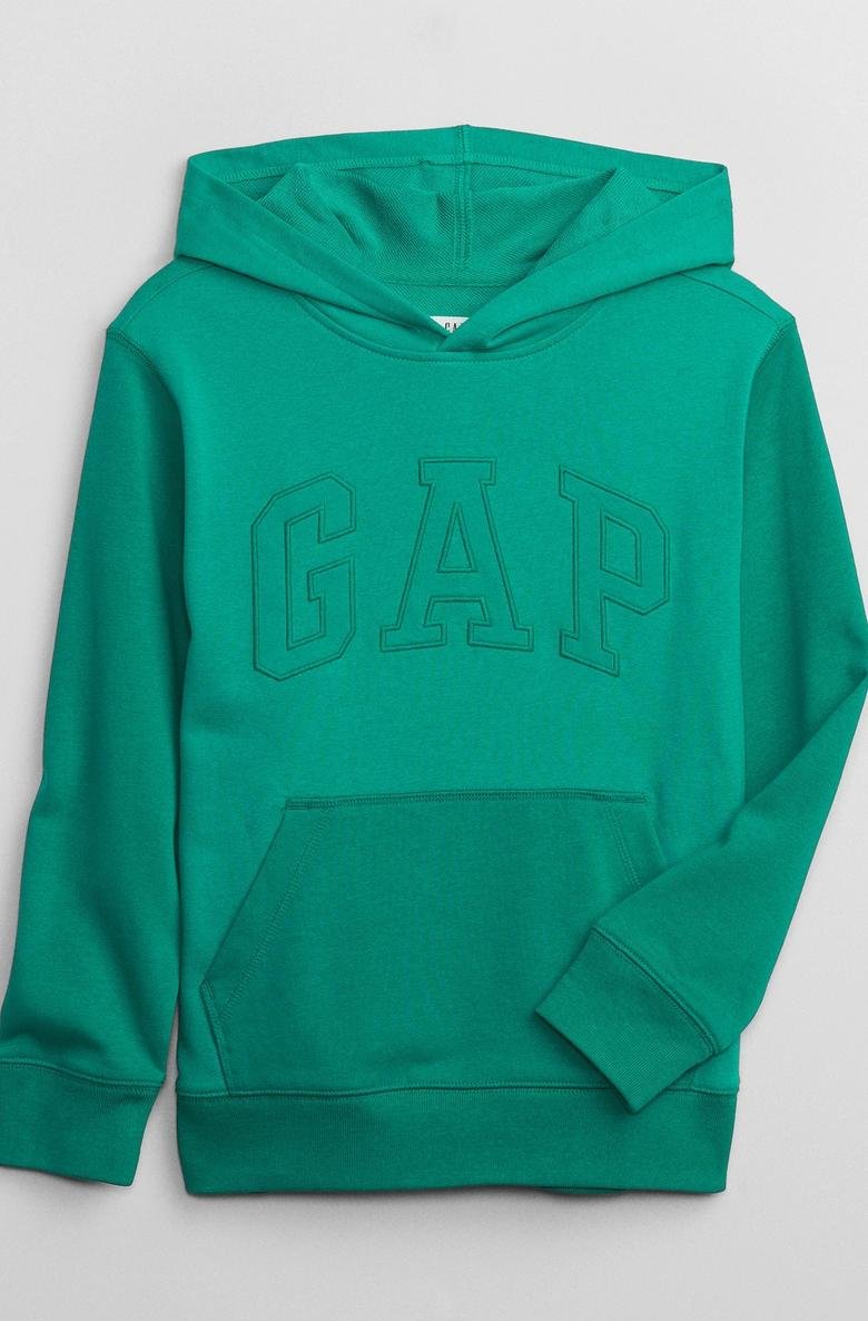  Gap Logo Colorblock Havlu Kumaş Sweatshirt
