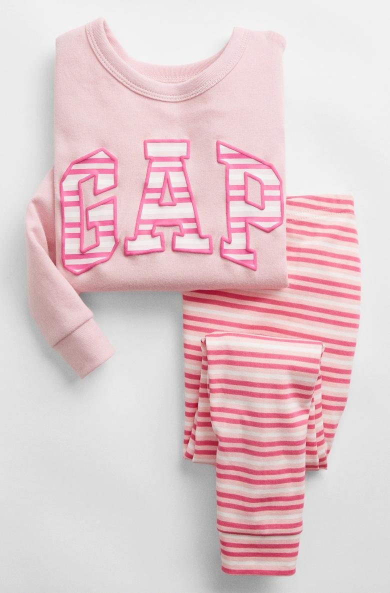  %100 Organik Pamuk Gap Logo Pijama Takımı
