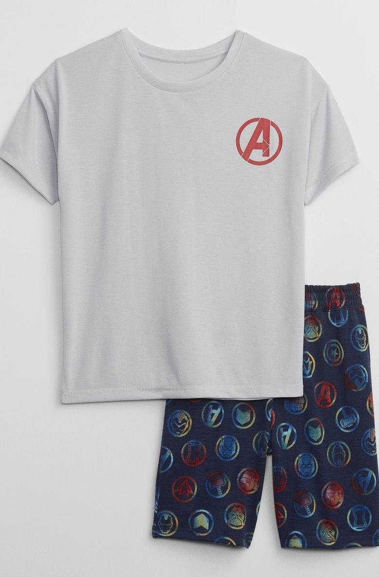  %100 Geri Dönüştürülmüş Marvel© Avengers Pijama Takımı