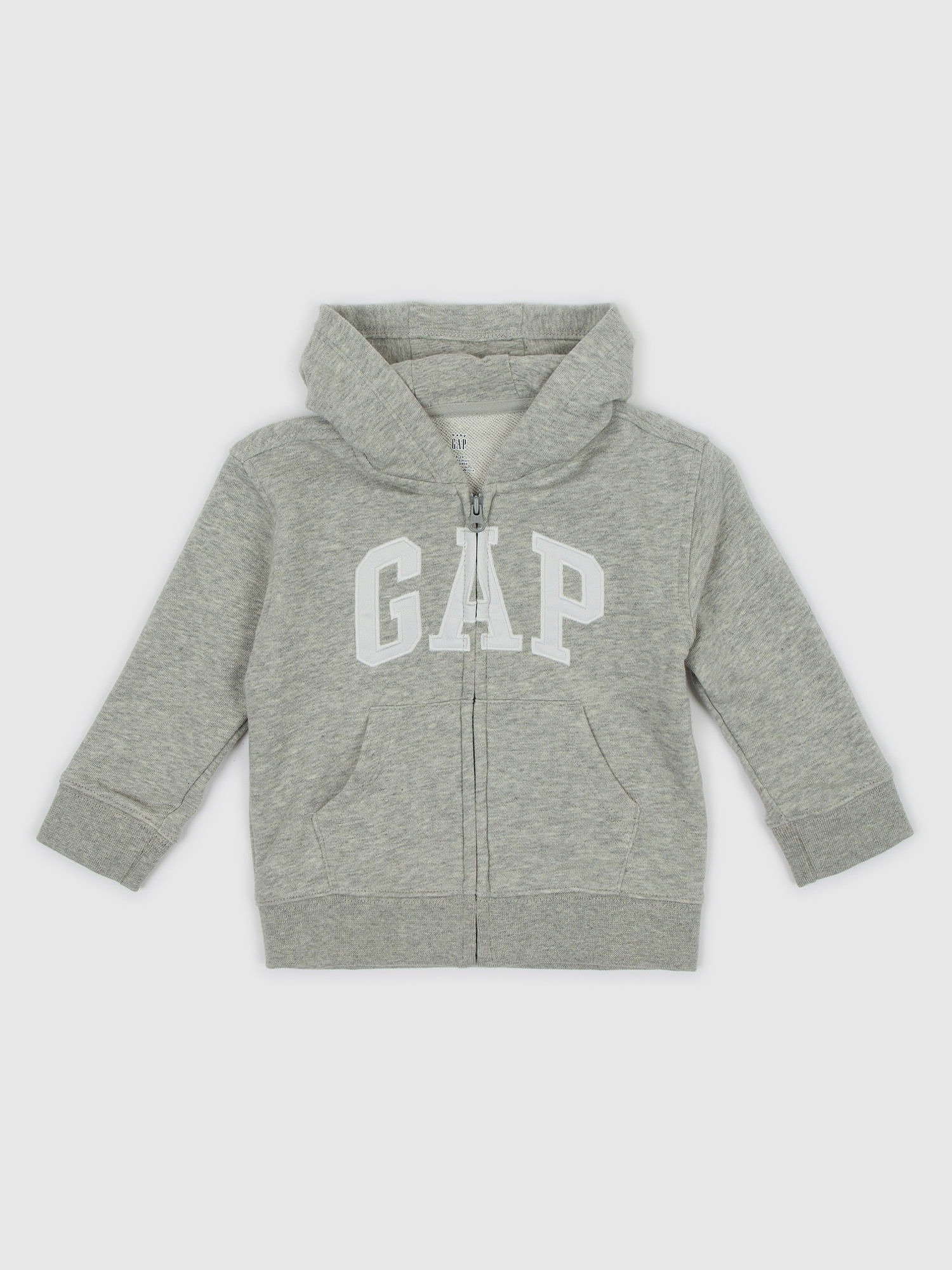 Gap Logo Fermuarlı Havlu Kumaş Sweatshirt product image