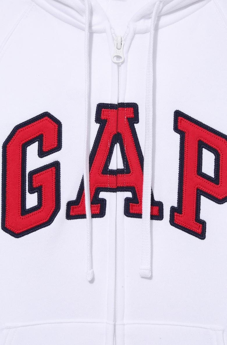  Gap Logo Fermuarlı Fleece Sweatshirt