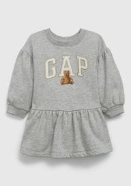 Gap Logo French Terry Sweatshirt Elbise