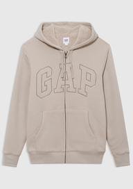 Gap Logo Sherpa Fermuarlı Sweatshirt