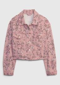 Gap × LoveShackFancy Çiçekli Icon Denim Washwell™ Ceket