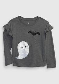 Cadılar Bayramı Grafikli T-Shirt