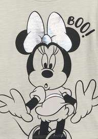 Disney Minnie Mouse Cadılar Bayramı Grafikli T-Shirt
