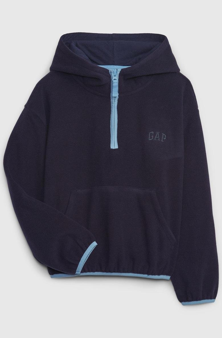  Gap Logo Pull-On Fleece Sweatshirt