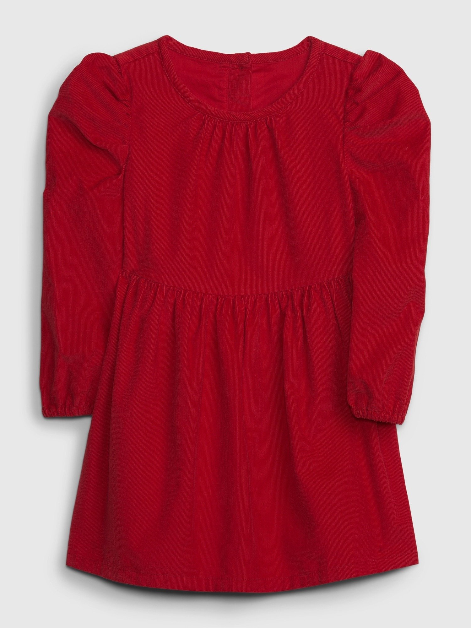 Balon Kol Kadife Washwell™ Elbise product image