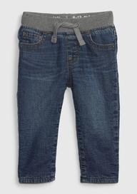 Fleece Astarlı Straight Washwell™Jean Pantolon