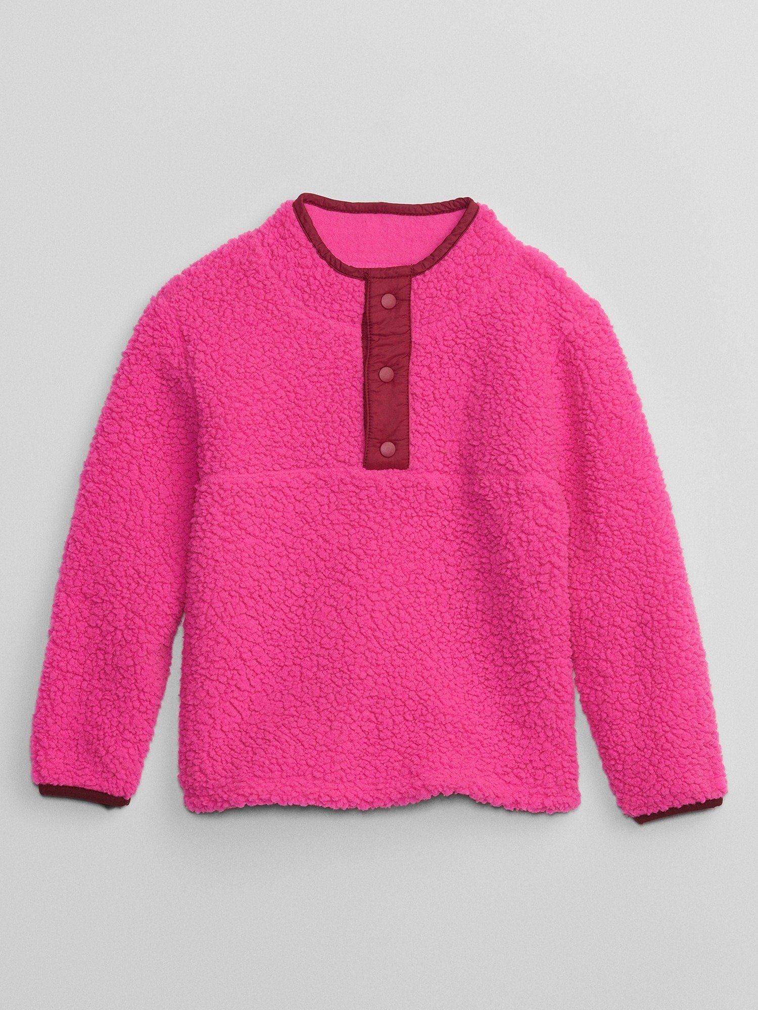 Sherpa Çıtçıt Kapamalı Sweatshirt product image