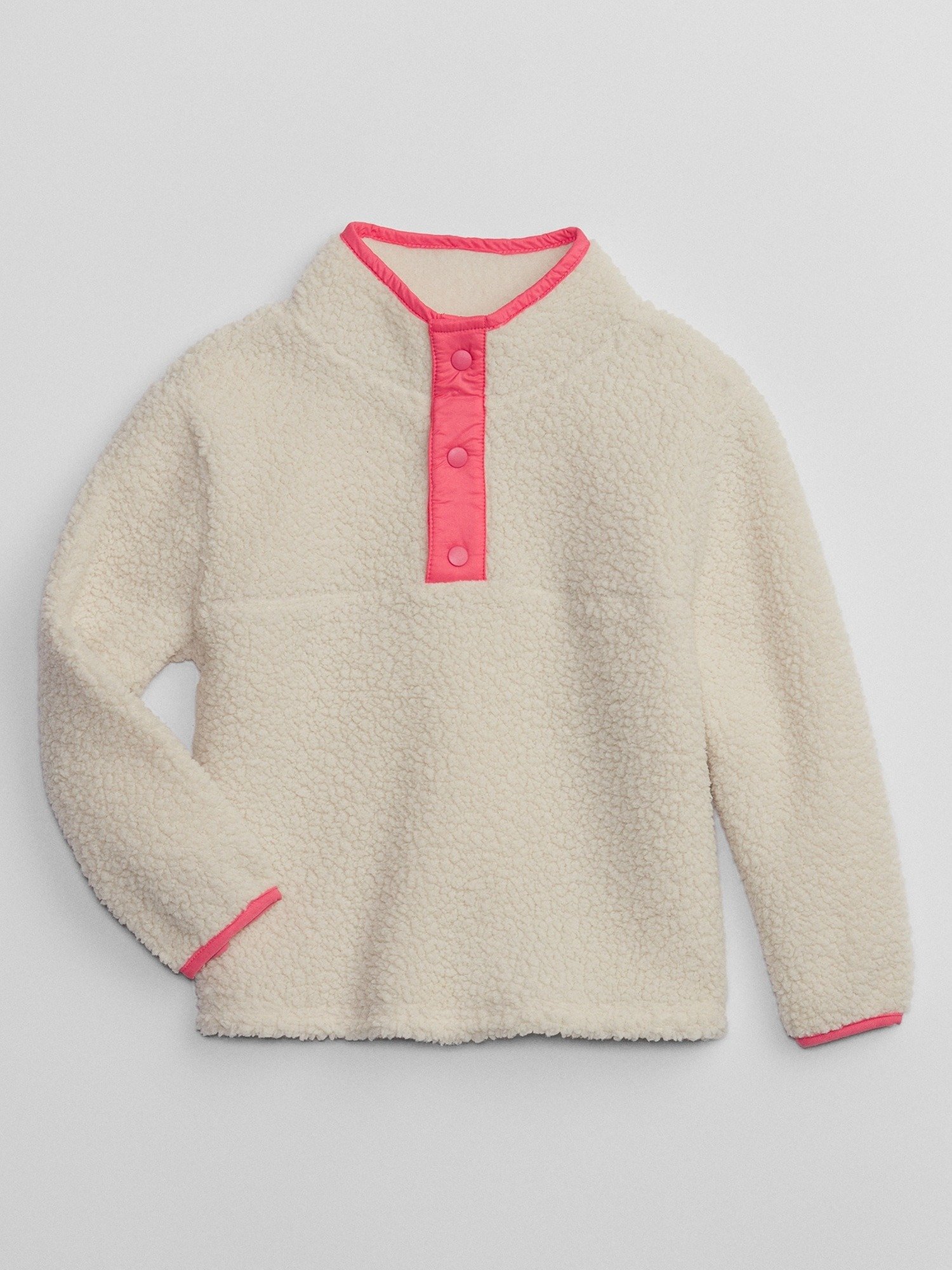 Sherpa Çıtçıt Kapamalı Sweatshirt product image