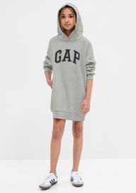 Gap Logo Fransız Havlu Kumaş Sweatshirt Elbise