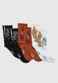 Star Wars™ Crew 3'lü Çorap Seti