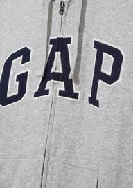 Gap Arch Logo Fermuarlı Sweatshirt