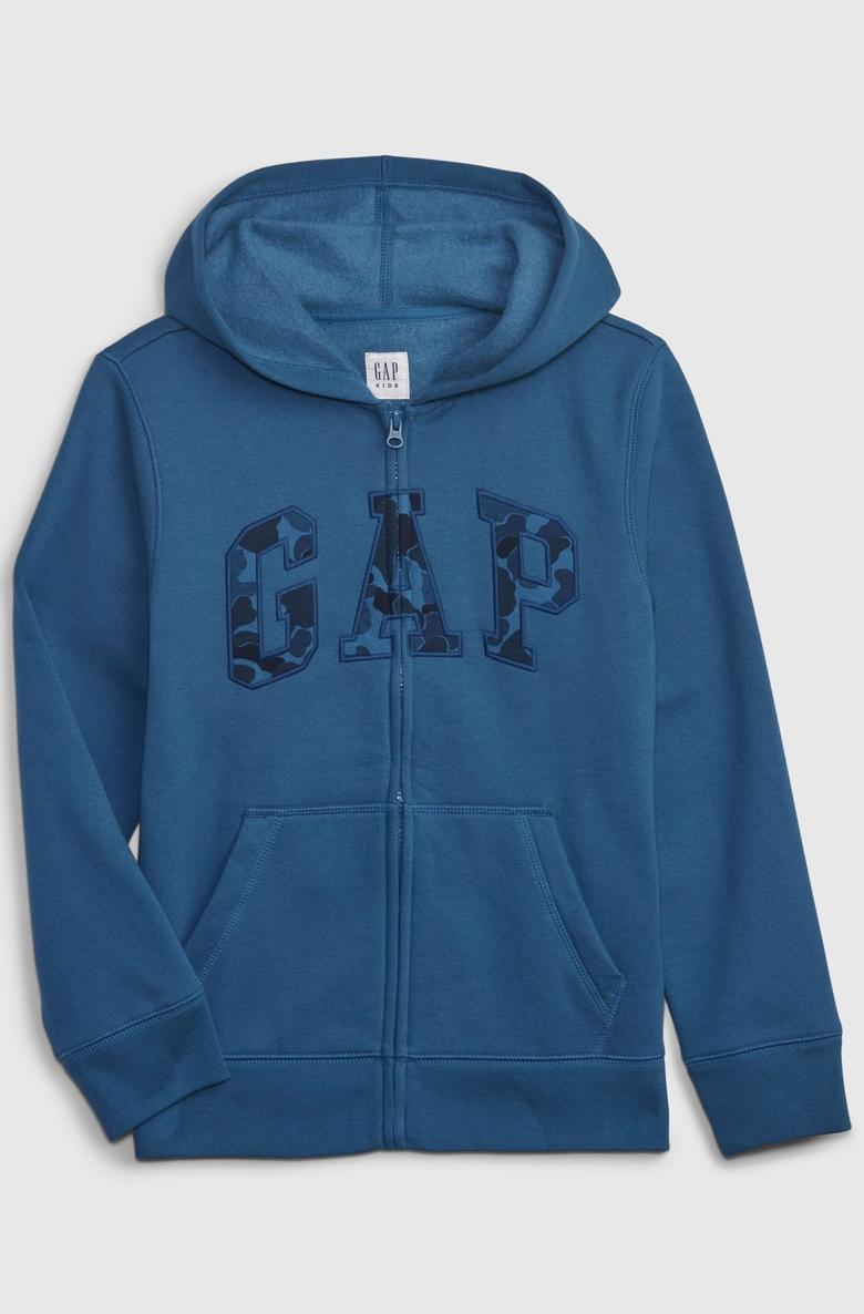  Gap Logo Fermuarlı Sweatshirt