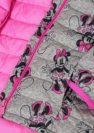 Disney Minnie Mouse Desenli ColdControl Puffer Şişme Mont