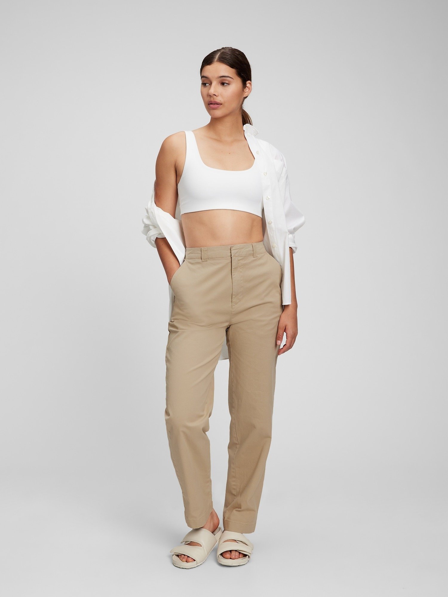 Straight Up Washwell Khaki Pantolon product image