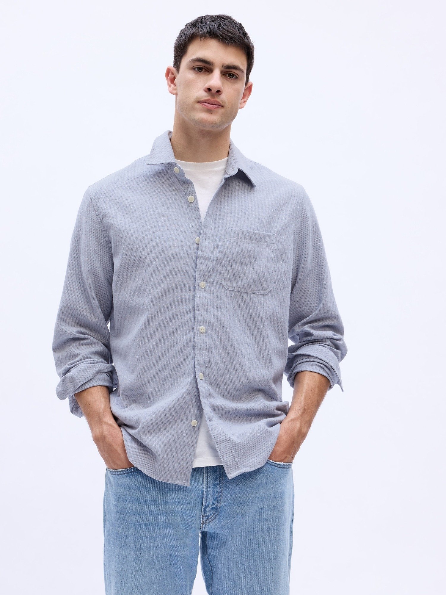 Standard Fit Flannel Gömlek product image