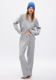 Flannel Desenli Pijama Takımı