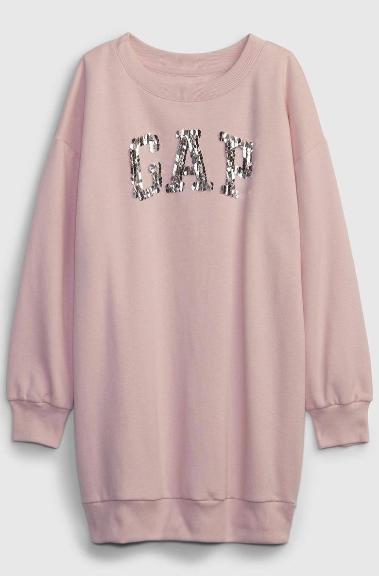  Pullu Gap Logo Sweatshirt Elbise