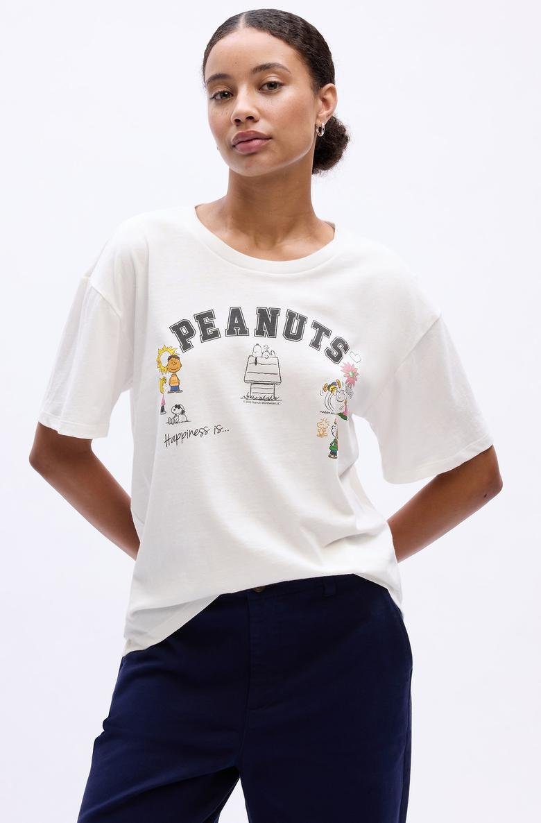  Peanuts Relaxed Grafikli T-Shirt