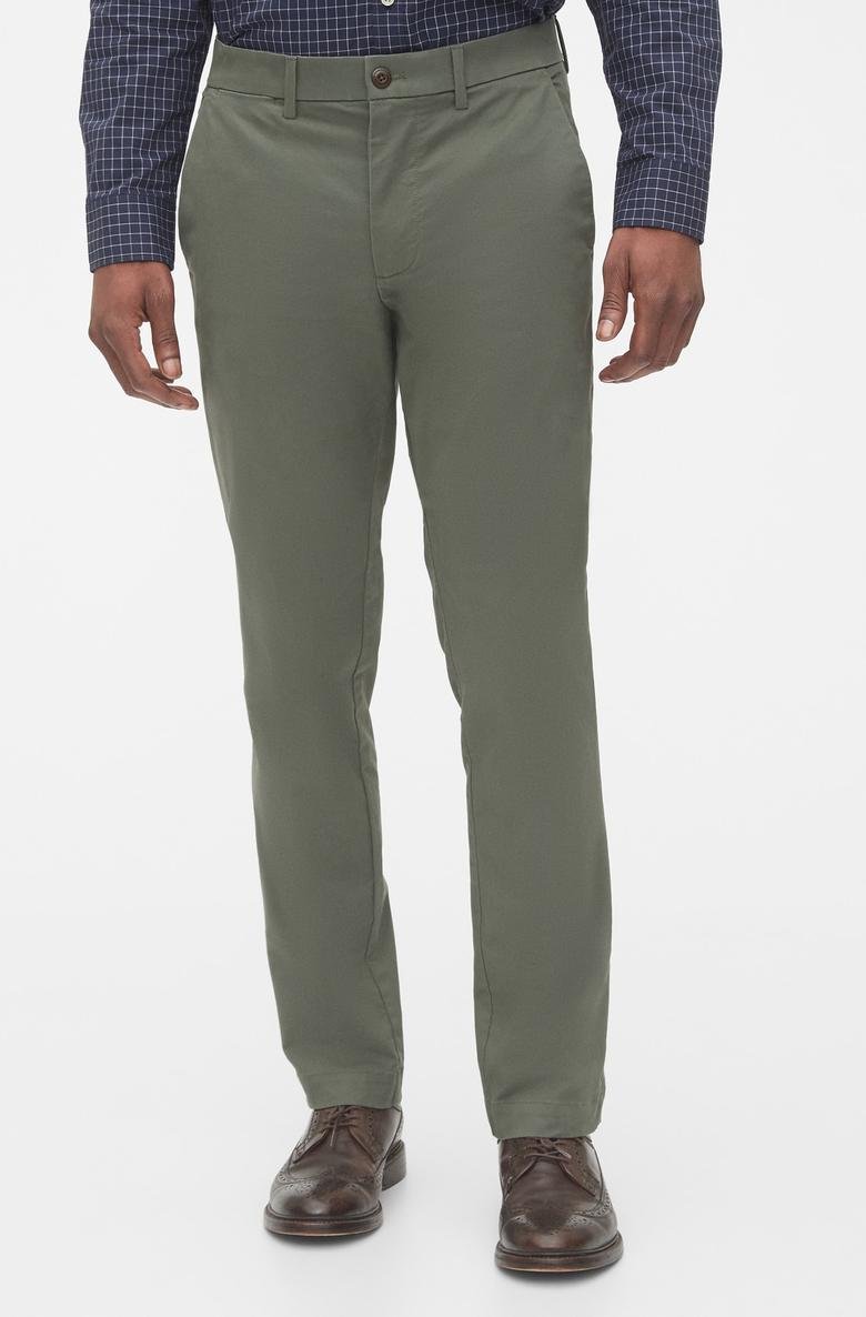  GapFlex Slim Fit Khaki Pantolon