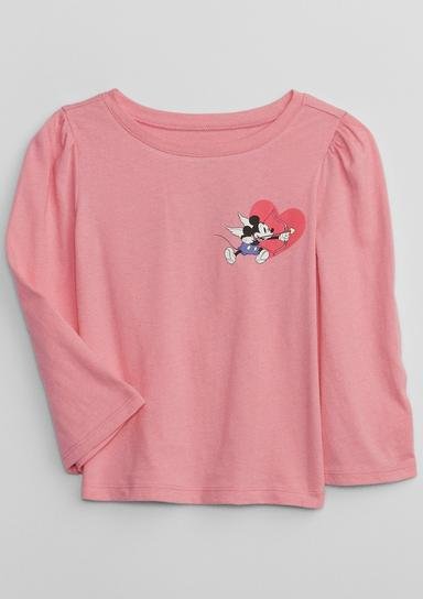 Disney Mickey Mouse and Minnie Mouse Grafikli T-Shirt