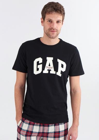 Gap Logo Bisiklet Yaka T-Shirt