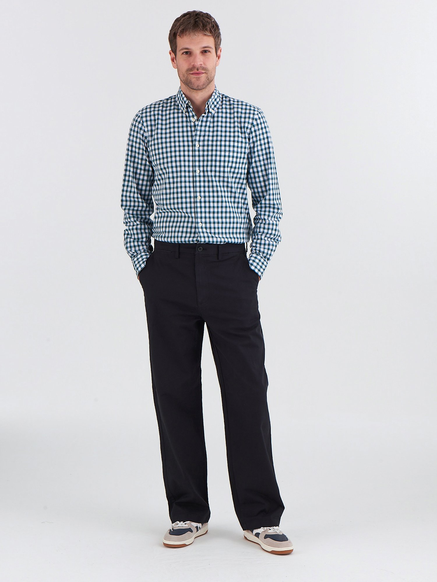 Essential Loose Fit Khaki Pantolon product image