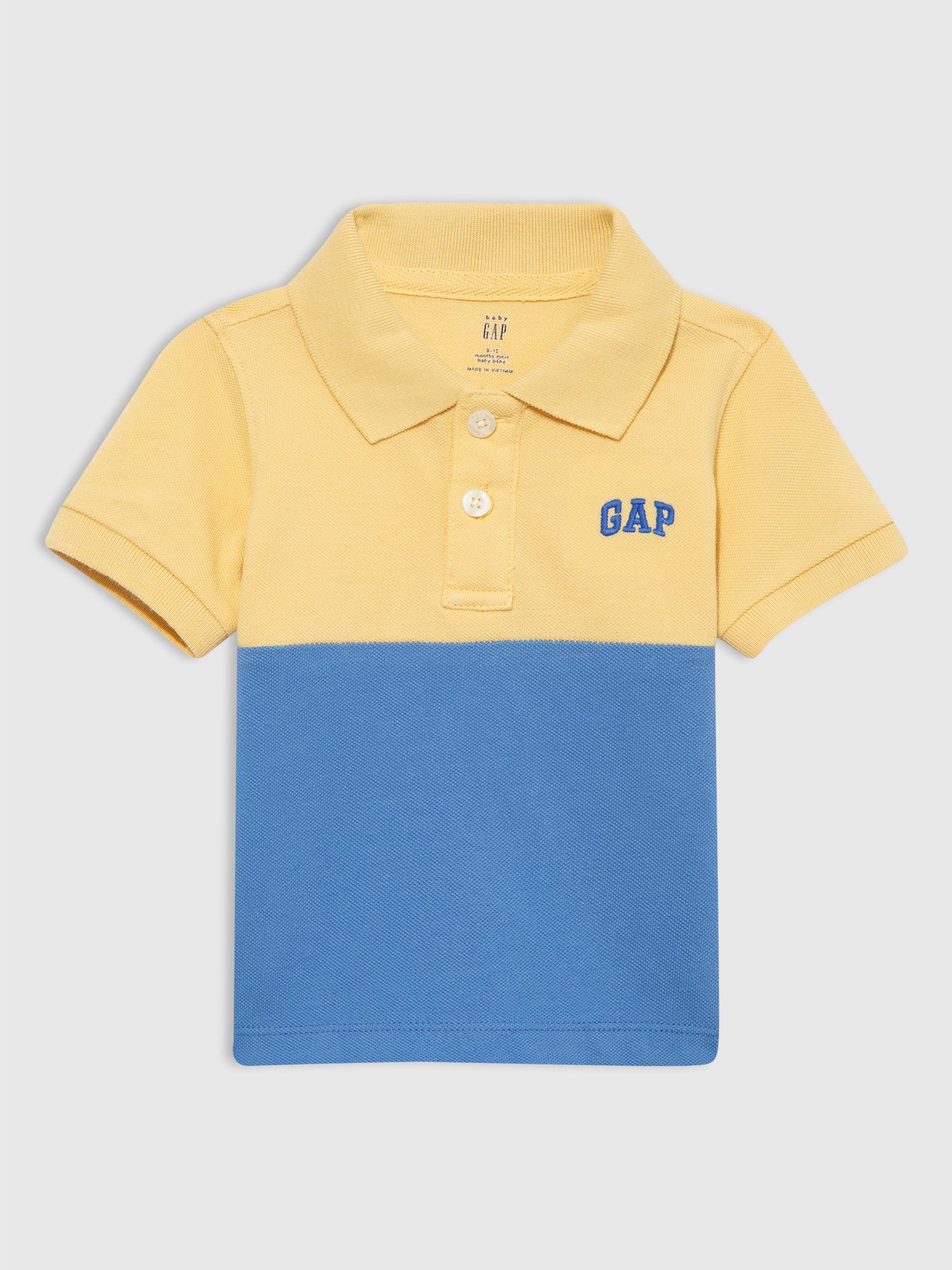 Gap Logo Colorblock Pique Polo Yaka T-Shirt product image