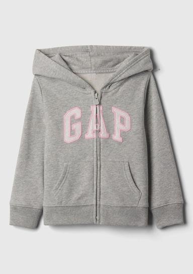 Gap Logo Fermuarlı Fransız Havlu Kumaş Sweatshirt
