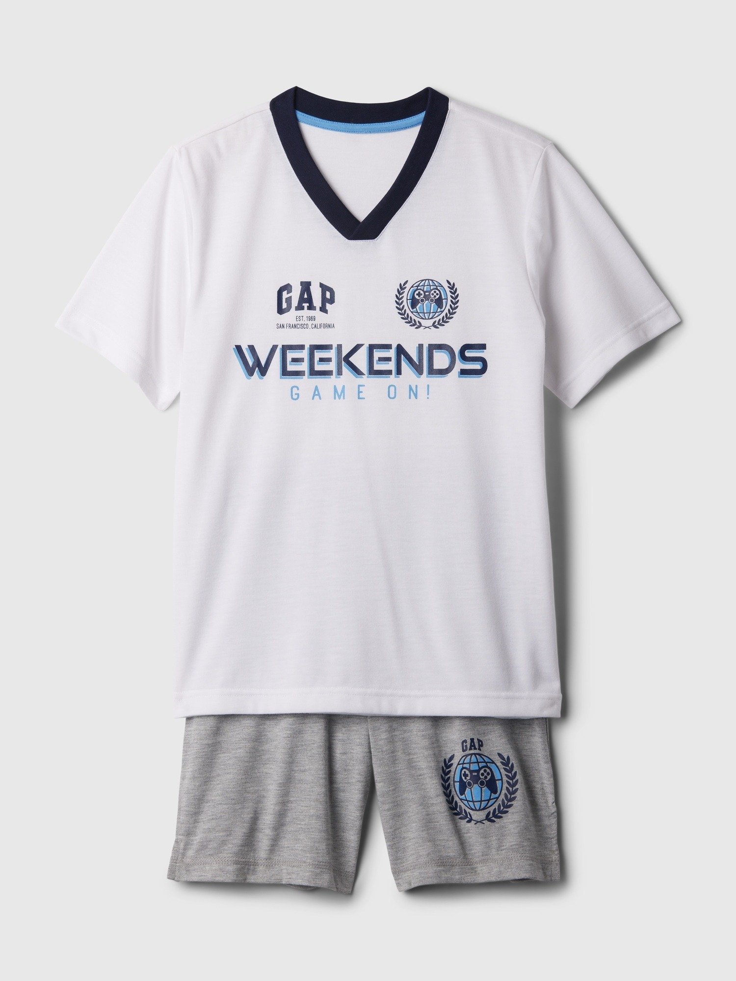Gap Logo Geri Dönüştürülmüş Pijama Takımı product image