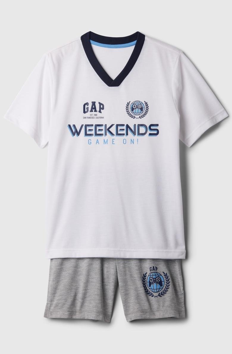  Gap Logo Geri Dönüştürülmüş Pijama Takımı