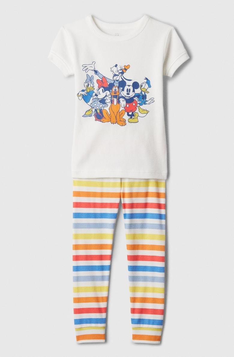  %100 Organik Pamuk Disney Grafikli Pijama Takımı