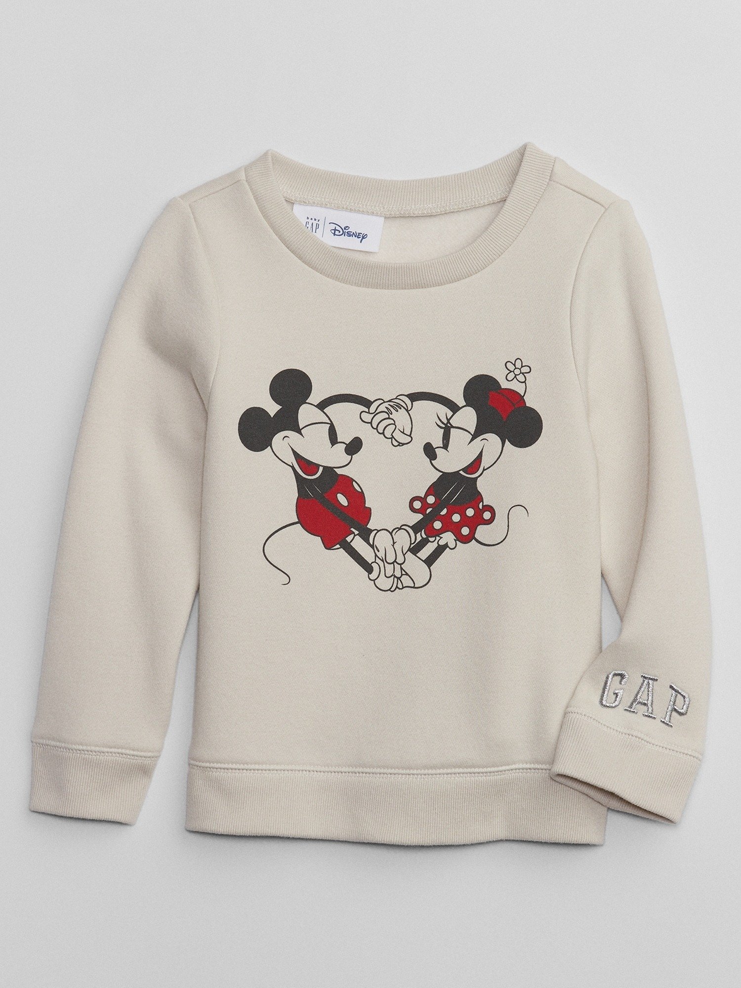 Disney Mickey Mouse and Minnie Mouse Grafikli Fleece Sweatshirt product image