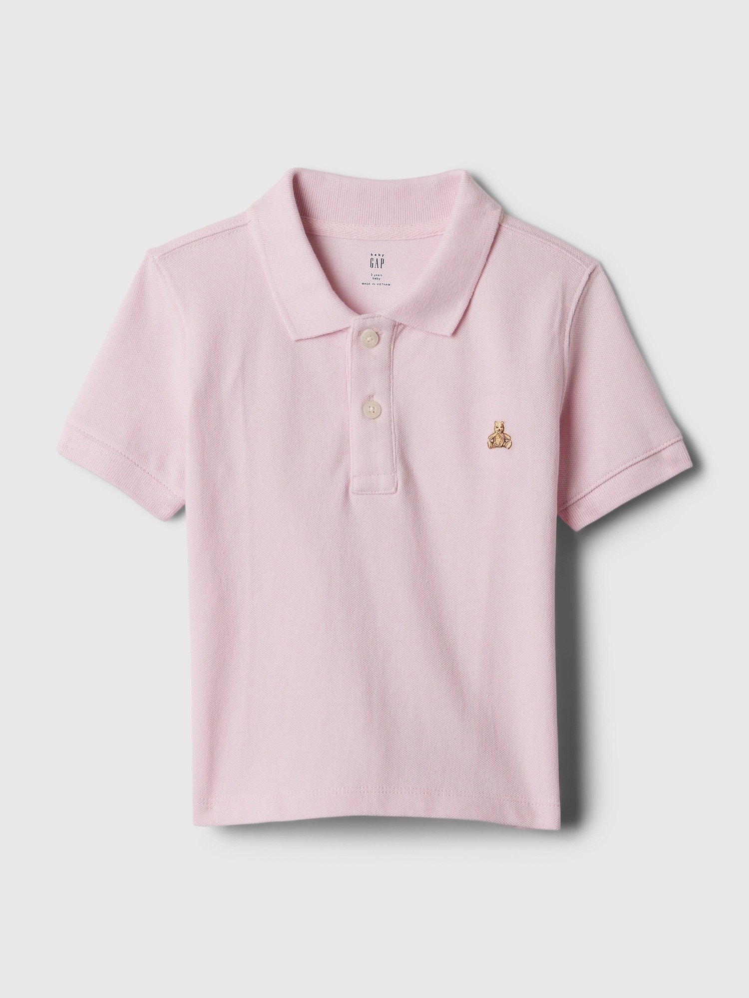 Brannan Bear İşlemeli Pique Polo Yaka T-Shirt product image