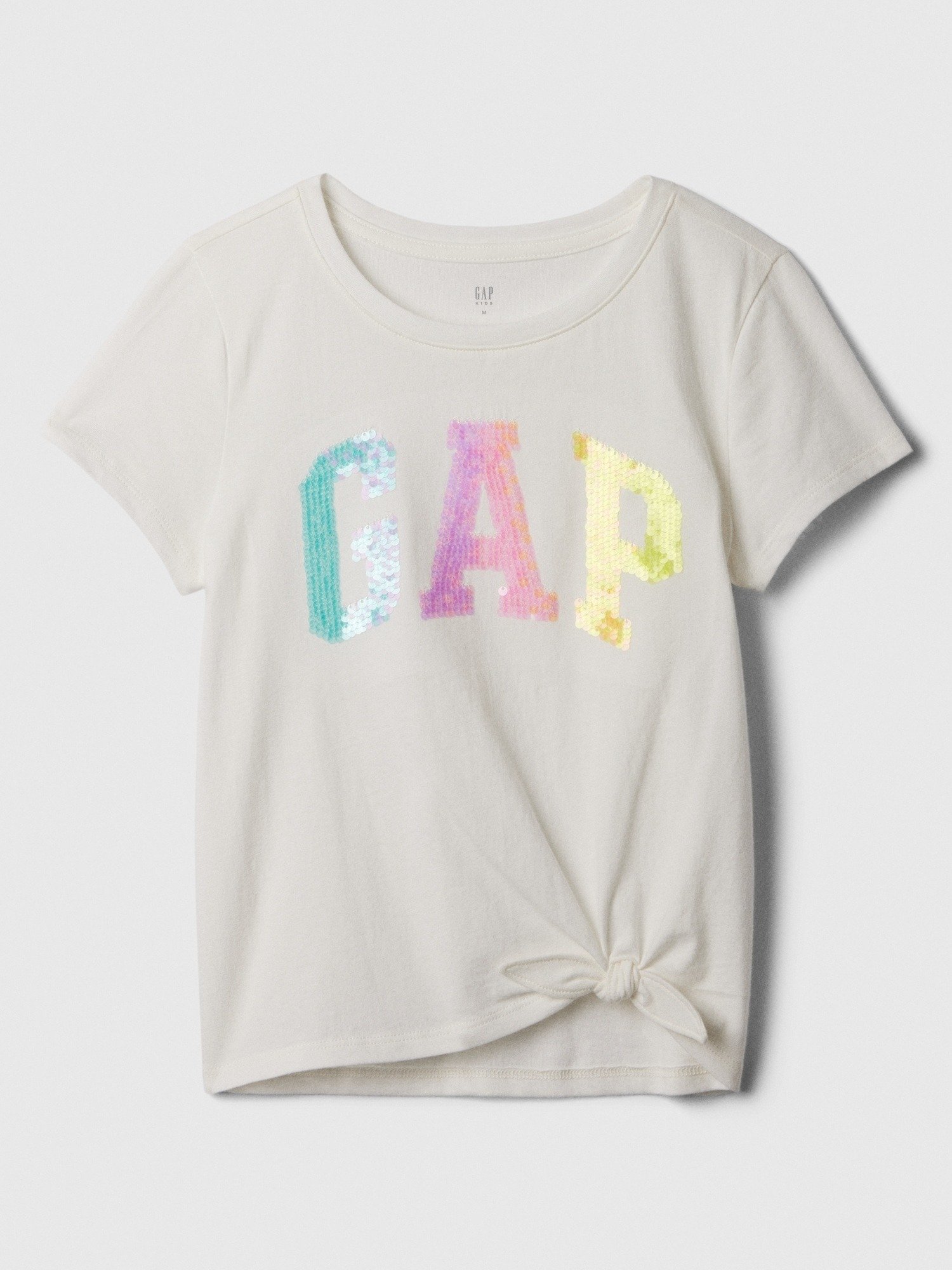 Gap Logo Bağlama Detaylı T-Shirt product image